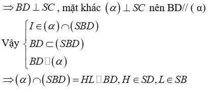 Cách tìm thiết diện trong hình học không gian cực hay