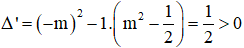 Cách tìm m để phương trình bậc hai có nghiệm thỏa mãn điều kiện