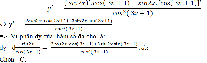 Cách tìm vi phân của hàm số hay, chi tiết