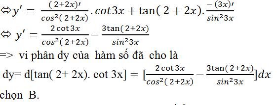 Cách tìm vi phân của hàm số hay, chi tiết