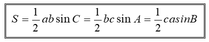 Cách tính Diện tích tam giác hay, chi tiết