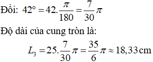 Cách tính độ dài cung tròn (cực hay, chi tiết)