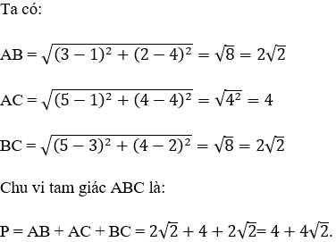 Cách tính độ dài vecto, khoảng cách giữa hai điểm trong hệ tọa độ (cực hay, chi tiết)