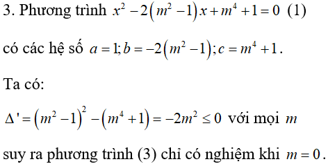 Cách xét dấu các nghiệm của phương trình bậc hai cực hay, có đáp án