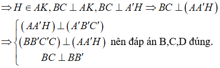 Cách chứng minh hai mặt phẳng vuông góc trong không gian cực hay