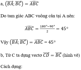 Công thức, cách tính góc giữa hai vecto (cực hay, chi tiết)