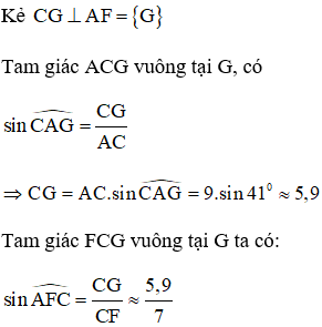 Công thức, cách tính tỉ số lượng giác của góc nhọn cực hay