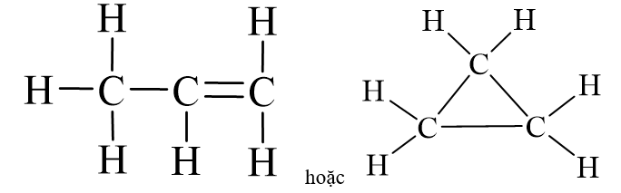 Công thức Lewis của C3H6