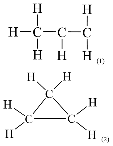 Công thức Lewis của C3H6