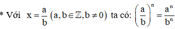 Công thức lũy thừa số hữu tỉ hay nhất