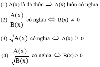 Công thức Toán 9 Chương 1 Đại số chi tiết nhất