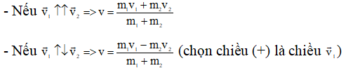 Trọn bộ Công thức Vật Lí lớp 10 Chương 4: Các định luật bảo toàn quan trọng