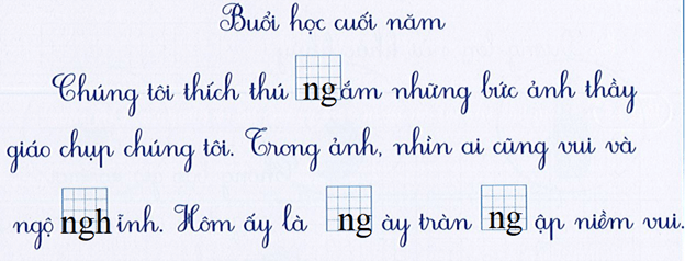 Ôn hè Tiếng việt lớp 1 lên lớp 2 Chính tả