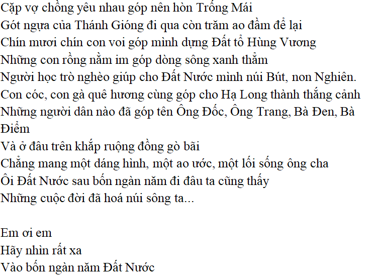 Bài thơ Đất nước (Nguyễn Khoa Điềm) - Tác giả tác phẩm (mới 2024)