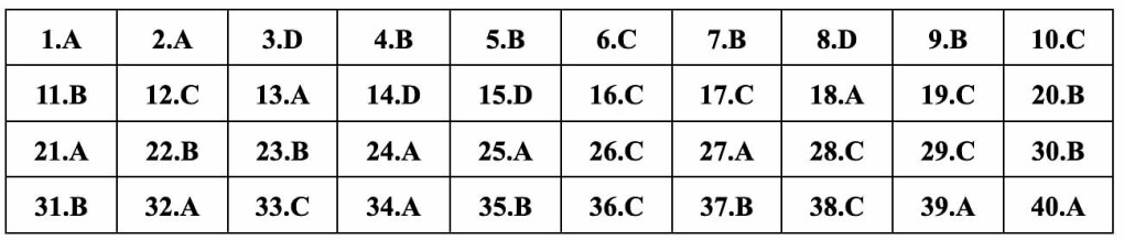 (Chính thức) Đề thi tốt nghiệp THPT Lịch Sử năm 2024 (có đáp án)