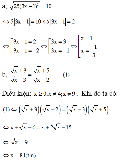 Chuyên đề Toán lớp 9