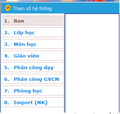 Hướng dẫn sử dụng phần mềm Vietschool