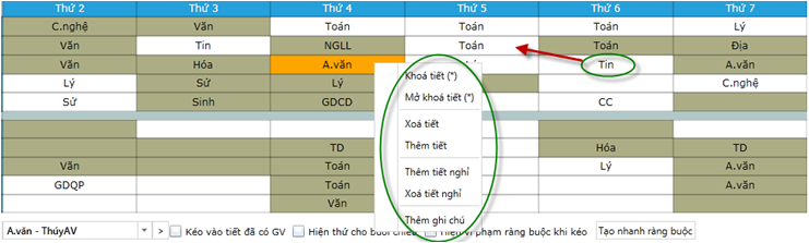 Hướng dẫn sử dụng phần mềm Vietschool