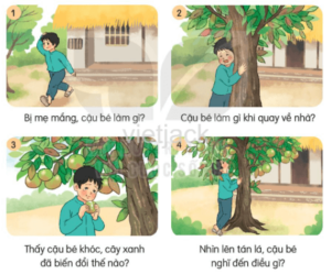 Kể chuyện Sự tích cây vú sữa trang 118