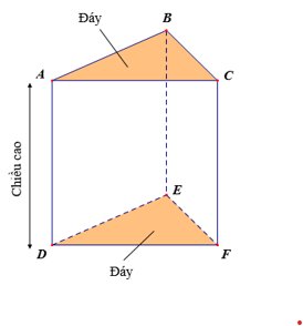 Hình lăng trụ đứng tam giác - Hình lăng trụ đứng tứ giác (Lý thuyết Toán lớp 7) | Chân trời sáng tạo (ảnh 1)