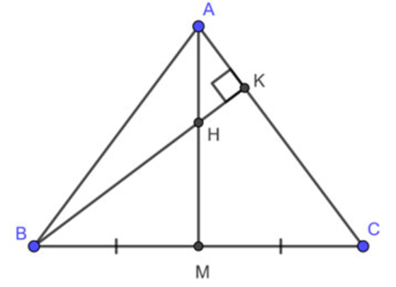 Tính chất ba đường cao của tam giác (Lý thuyết Toán lớp 7) | Chân trời sáng tạo