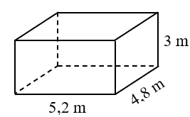 Diện tích xung quanh và diện tích toàn phần của hình hộp chữ nhật (Lý thuyết + 15 Bài tập Toán lớp 5)