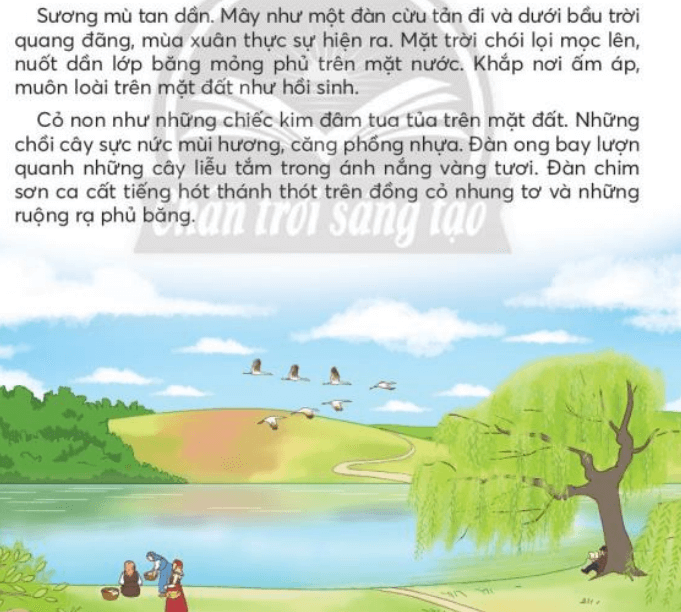 Mùa xuân đã về trang 66, 67 Tiếng Việt lớp 3 Tập 2 | Chân trời sáng tạo