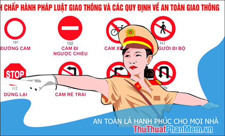 Những khẩu hiệu an toàn giao thông