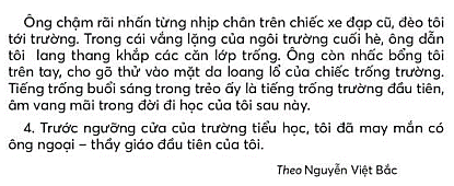 Ông ngoại trang 118, 119, 120 Tiếng Việt lớp 3 Tập 1 | Chân trời sáng tạo