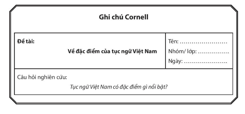 Soạn bài Tập nghiên cứu một vấn đề văn học dân gian | Chuyên đề Văn 10 Chân trời sáng tạo