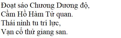 Bài thơ Phò giá về kinh (tác giả, tác phẩm, nội dung chính, giá trị)