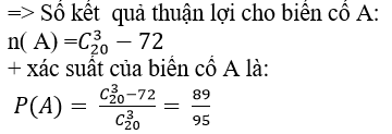 Phương pháp giải bài tập Biến cố đối (cực hay có lời giải)