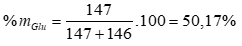 H2N-(CH2)4CH(NH2)-COOH + HCl → ClH3N-(CH2)4CH(NH3Cl)-COOH | H2N-(CH2)4CH(NH2)-COOH ra ClH3N-(CH2)4CH(NH3Cl)-COOH