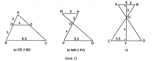 Sử dụng hệ quả của định lí Ta-lét để tính độ dài của đoạn thẳng