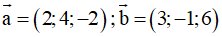 Tích vô hướng và tích có hướng của hai vectơ và cách giải (hay, chi tiết)