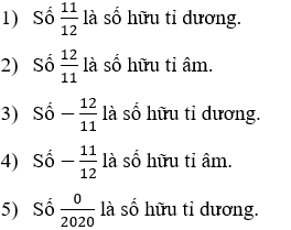 Tìm điều kiện để số hữu tỉ là số hữu tỉ dương, âm, là số 0 cực hay, chi tiết