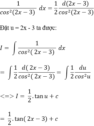 Tìm nguyên hàm của hàm số lượng giác bằng phương pháp đổi biến số cực hay