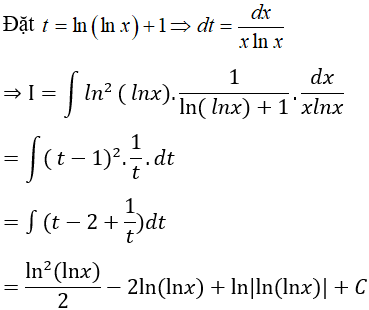 Tìm nguyên hàm của hàm số mũ, logarit bằng phương pháp đổi biến số cực hay