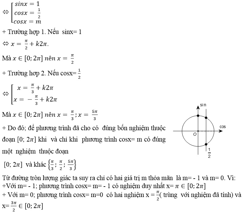 Tìm số nghiệm của phương trình lượng giác trong khoảng, đoạn