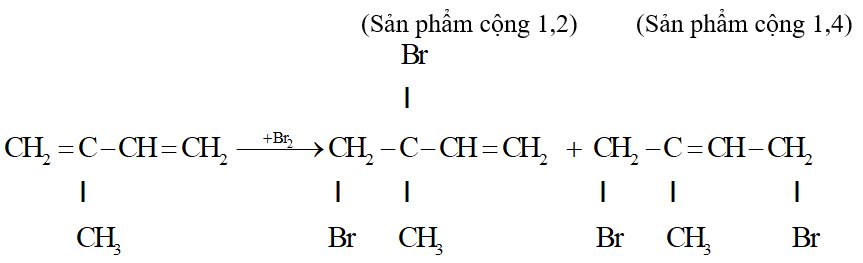 Tính chất hóa học của isoprene C5H8 | Tính chất vật lí, nhận biết, điều chế, ứng dụng