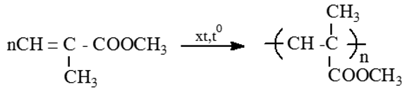 Tính chất hóa học của Poli methyl Metacrylat (C5H8O2)n | Tính chất vật lí, nhận biết, điều chế, ứng dụng