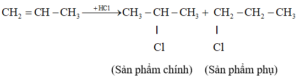 Tính chất hóa học của propene C3H6