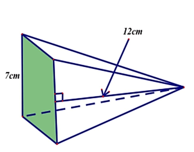Tính diện tích xung quanh và thể tích của hình chóp tứ giác đều lớp 8 (cách giải + bài tập)
