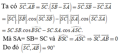 Cách tính tích vô hướng của hai vectơ hay, chi tiết