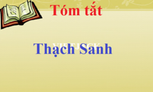 Tóm tắt Thạch Sanh