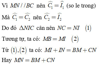 Trắc nghiệm Tính chất ba đường phân giác của tam giác - Bài tập Toán lớp 7 chọn lọc có đáp án, lời giải chi tiết