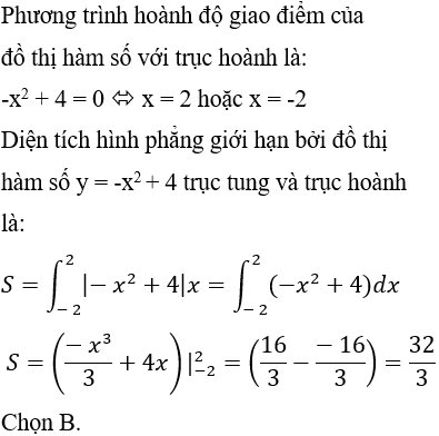 Ứng dụng tích phân trong hình học - Tính diện tích hình phẳng