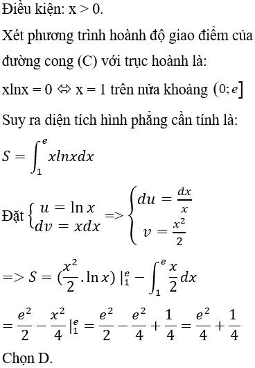 Ứng dụng tích phân trong hình học - Tính diện tích hình phẳng