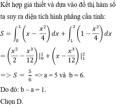 Ứng dụng tích phân trong hình học - Tính diện tích hình phẳng