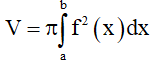 Ứng dụng tích phân tính thể tích khối tròn xoay và cách giải (hay, chi tiết)